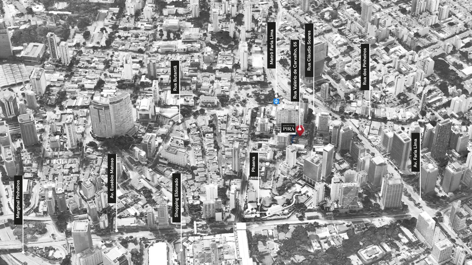 Mapa Social Club PIRA